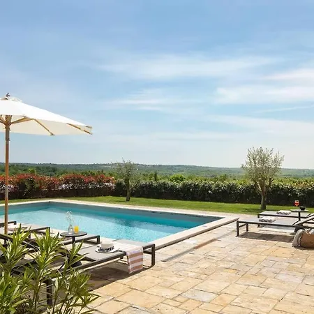 Rustic Cardamine With A Pool In Istria Villa